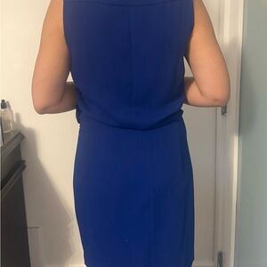 Babaton Royal Blue Backless Dress